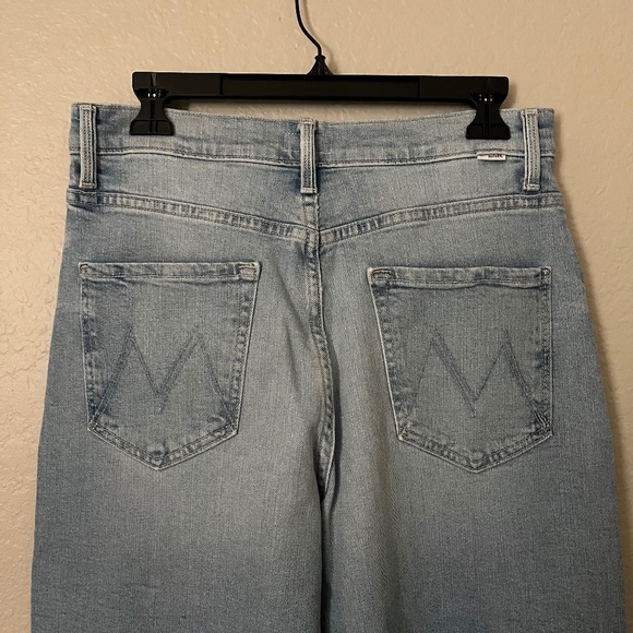 New MOTHER High Waisted Spinner Zip Heel 28 - Picture 8 of 10